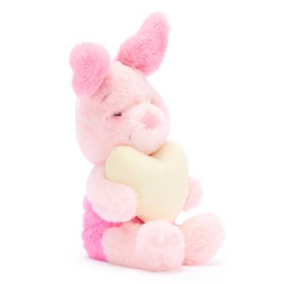 Piglet with Heart Small Plush, Winnie the Pooh