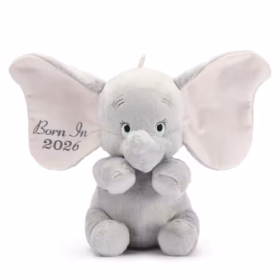 Dumbo ''Born in 2026'' Plush for Baby