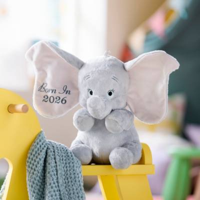Dumbo ''Born in 2026'' Plush for Baby