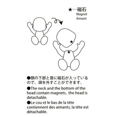 Cheshire Cat Detachable Plush, Alice in Wonderland