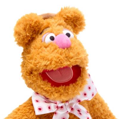 Fozzie Bear Plush, The Muppets