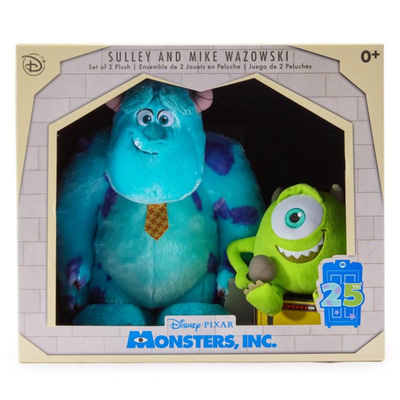 Sulley and Mike Wazowski Plush Set, Monsters, Inc., D23: The Ultimate Disney Fan Event