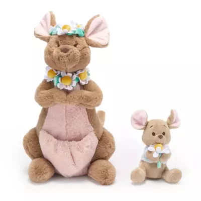 Kanga and Roo Floral Medium Plush, Winnie the Pooh