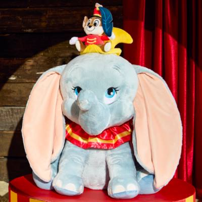 Dumbo and Timothy Mouse Large Plush, 85th Anniversary, Disney Vault, D23: The Ultimate Disney Fan Event