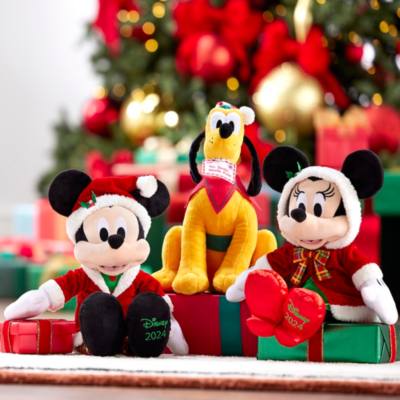 Pluto Medium Holiday Plush