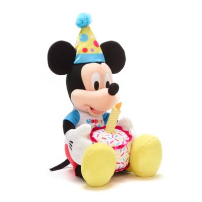 Mickey Mouse Happy Birthday Medium Plush
