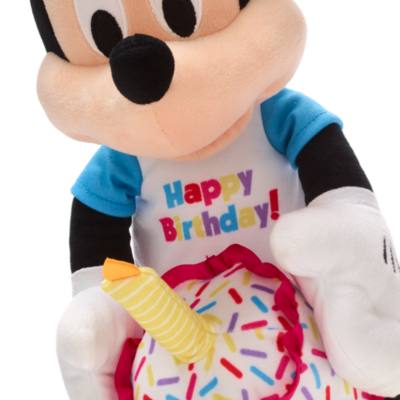 Mickey Mouse Happy Birthday Medium Plush