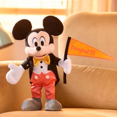 Mickey Mouse Plush, Disneyland 70th Anniversary Vault Collection