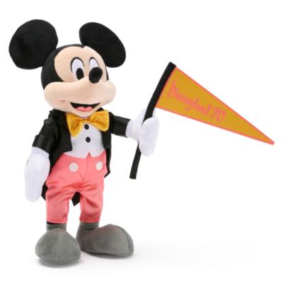 Mickey Mouse Plush, Disneyland 70th Anniversary Vault Collection