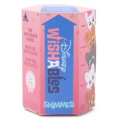 Disney Wishables Shimmer Mystery Plush Blind Pack, The Aristocats 55th Anniversary