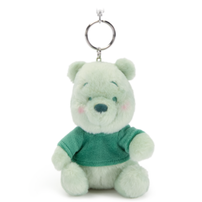 Winnie the Pooh Green Plush Keychain