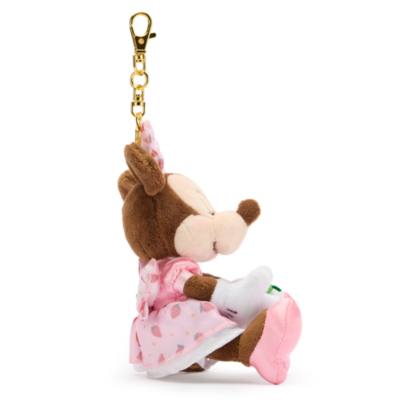 Minnie Mouse Strawberry Plush Keychain