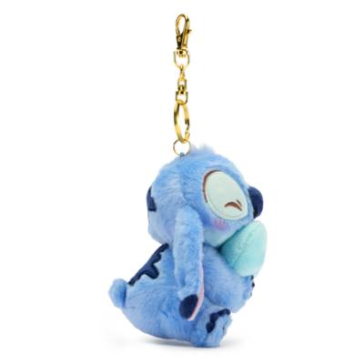 Stitch with Heart Plush Keychain, Lilo & Stitch