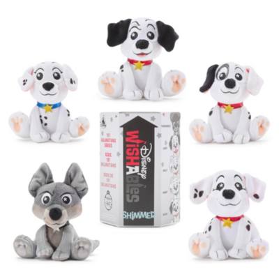 Disney Wishables Shimmer Mystery Plush Blind Pack, 101 Dalmatians