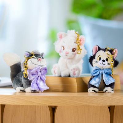 Marie Plush Keychain, The Aristocats 55th Anniversary