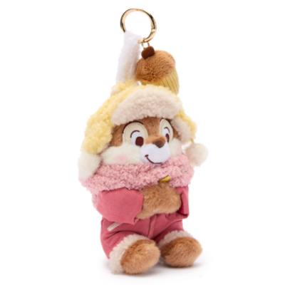 Chip Winter Plush Keychain, Chip 'n Dale