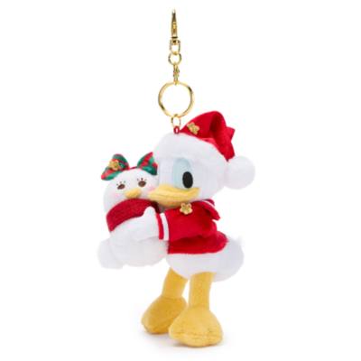 Donald Duck Plush Keychain, Disney Christmas