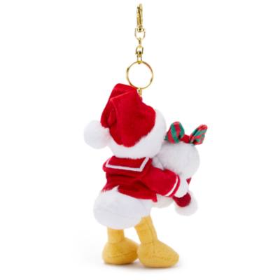 Donald Duck Plush Keychain, Disney Christmas