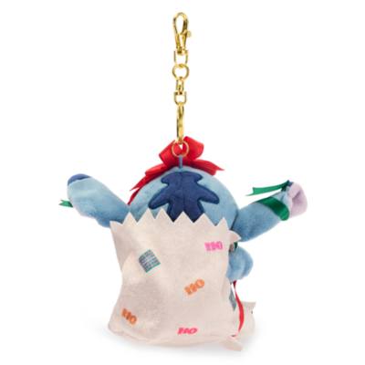 Stitch Holiday Present Keychain, Lilo & Stitch