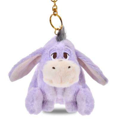 Eeyore Reversible Plush Keychain, White Pooh