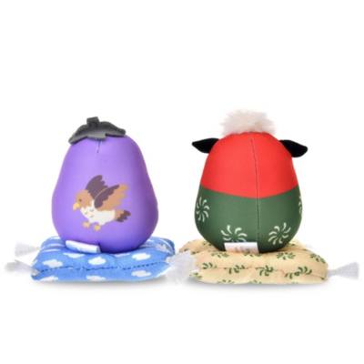 Donald and Daisy Duck Daruma Plush Set