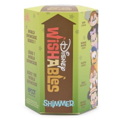 Disney Wishables Shimmer Mystery Plush Blind Pack, World Showcase Series 1