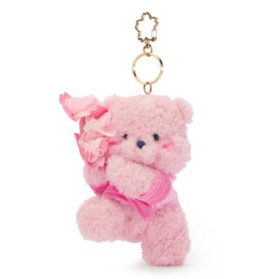 Winnie the Pooh Sakura Plush Keychain