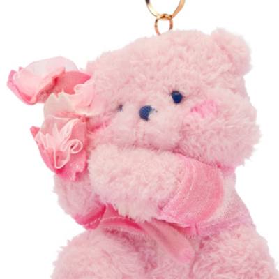 Winnie the Pooh Sakura Plush Keychain