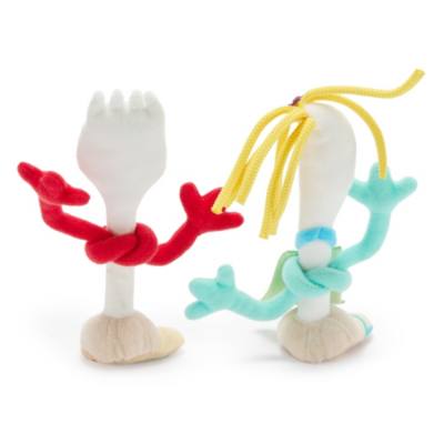 Forky and Karen Beverly Magnetic Shoulder Plush Set, Toy Story 5