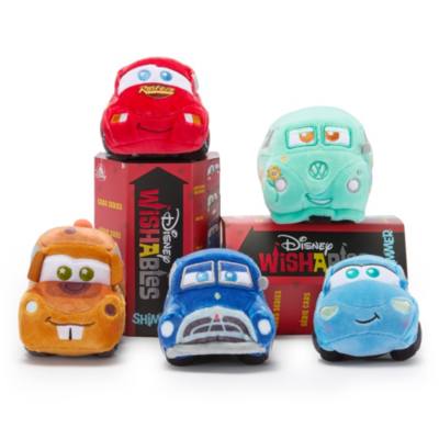 Disney Wishables Shimmer Mystery Plush Blind Pack, Cars