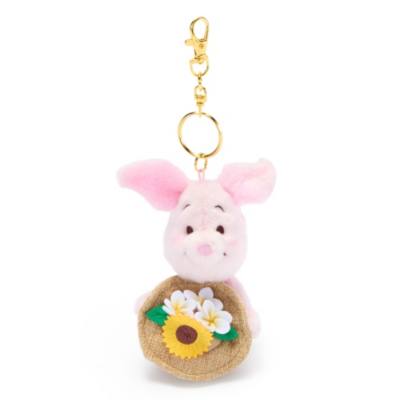 Piglet Mugiwara Plush Keychain, Winnie the Pooh