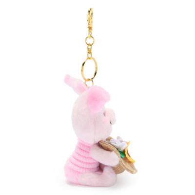 Piglet Mugiwara Plush Keychain, Winnie the Pooh