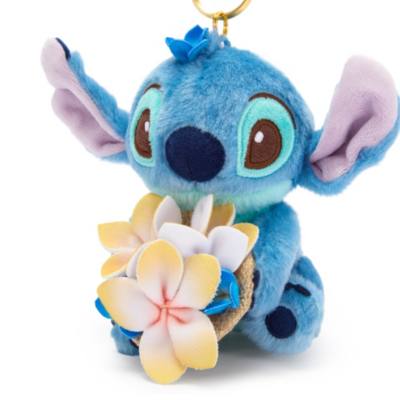 Stitch Mugiwara Plush Keychain, Lilo & Stitch