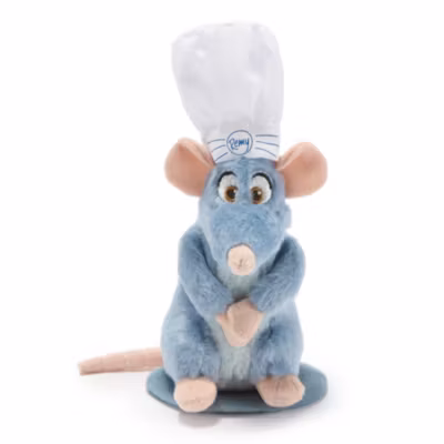 Chef Remy Magnetic Shoulder Soft Toy, Ratatouille