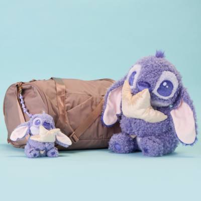 Stitch with Starfish Plush Keychain, Lilo & Stitch