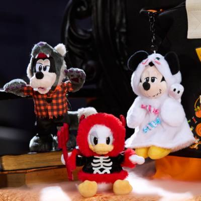 Donald Duck Halloween Plush Keychain