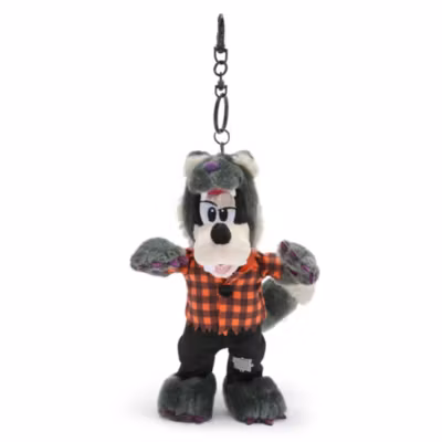 Goofy Halloween Plush Keychain