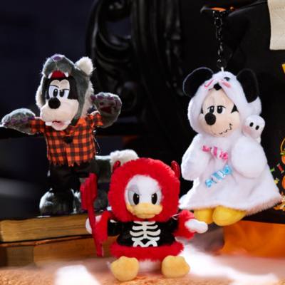 Goofy Halloween Plush Keychain
