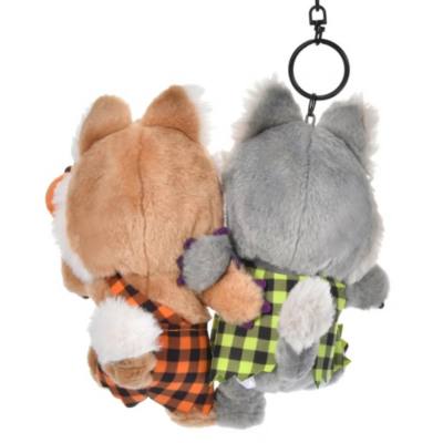 Chip 'n' Dale Halloween Plush Keychain