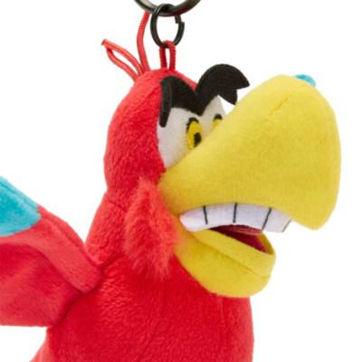 Iago Mischievous Friends Plush Keychain, Aladdin