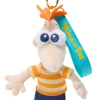 Phineas Flynn Plush Keychain, Phineas and Ferb