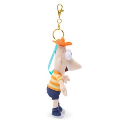 Phineas Flynn Plush Keychain, Phineas and Ferb