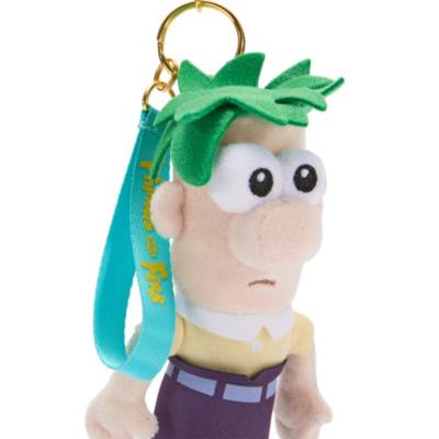 Ferb Fletcher Plush Keychain, Phineas and Ferb