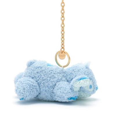 Stitch Fluffy Plush Keychain, Lilo & Stitch