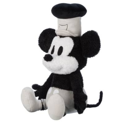 Mickey Mouse Weighted Plush, Steamboat Willie