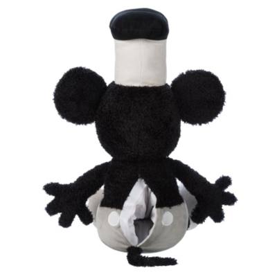 Mickey Mouse Weighted Plush, Steamboat Willie