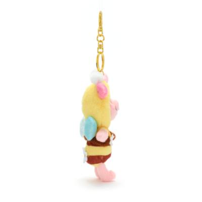 Piglet Plush Keychain, Honey Day