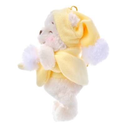 Winnie The Pooh Plush Keychain, White Pooh