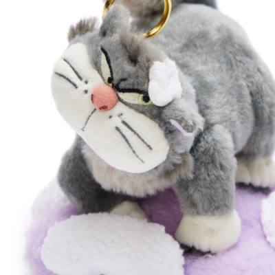 Lucifer Cat Day Plush Keychain, Cinderella