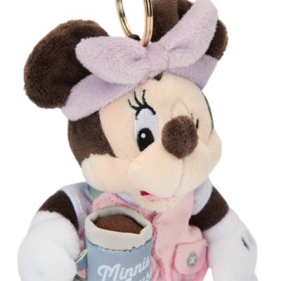 Minnie Mouse Plush Keychain, Camping Collection